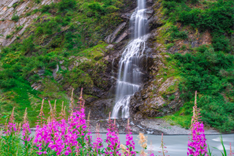 Alaska Waterfall Art